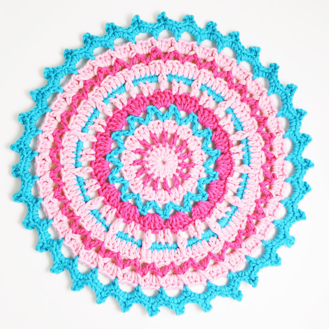 Wheel of Hope Mandala Free Pattern