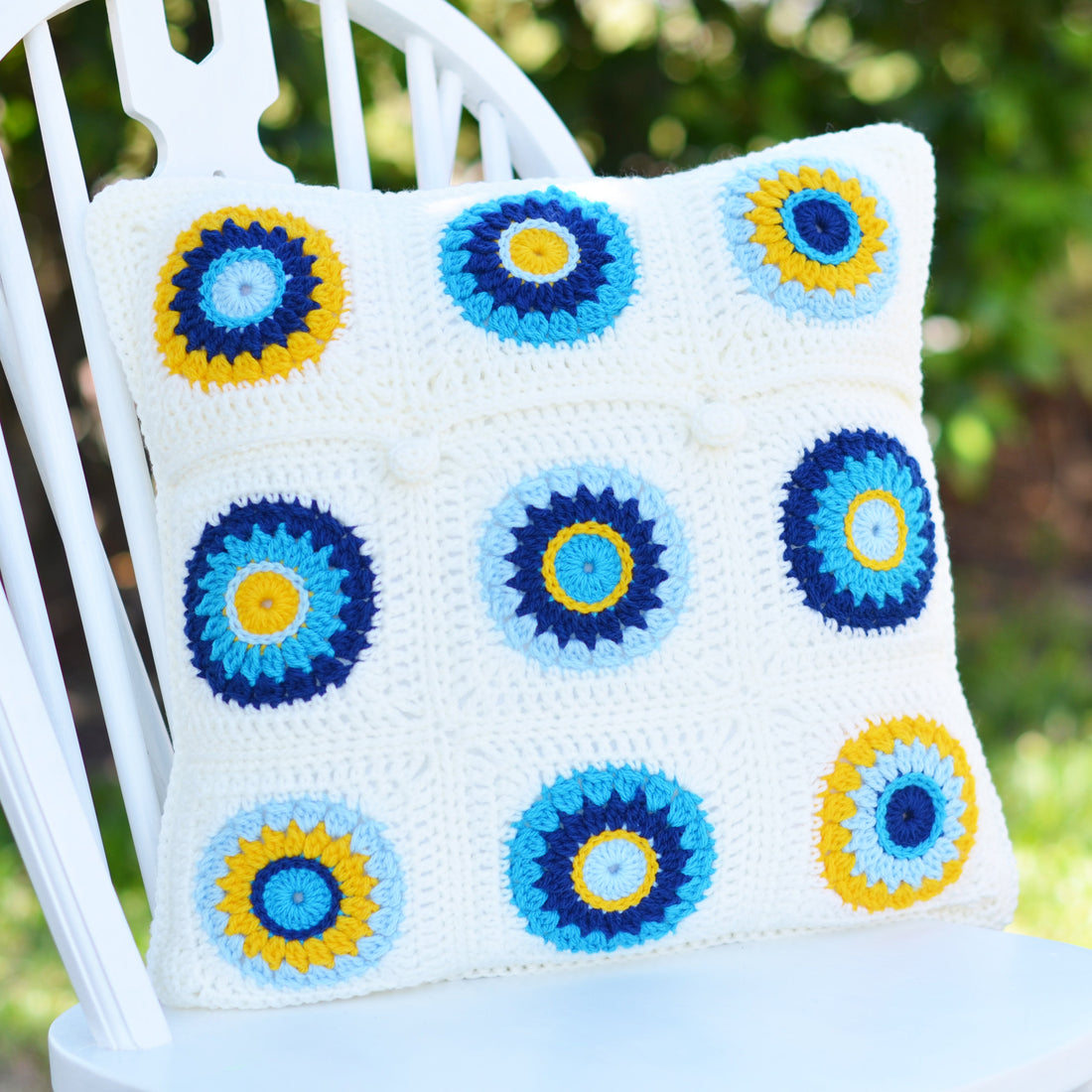 The Sunshine Cushion Free Pattern