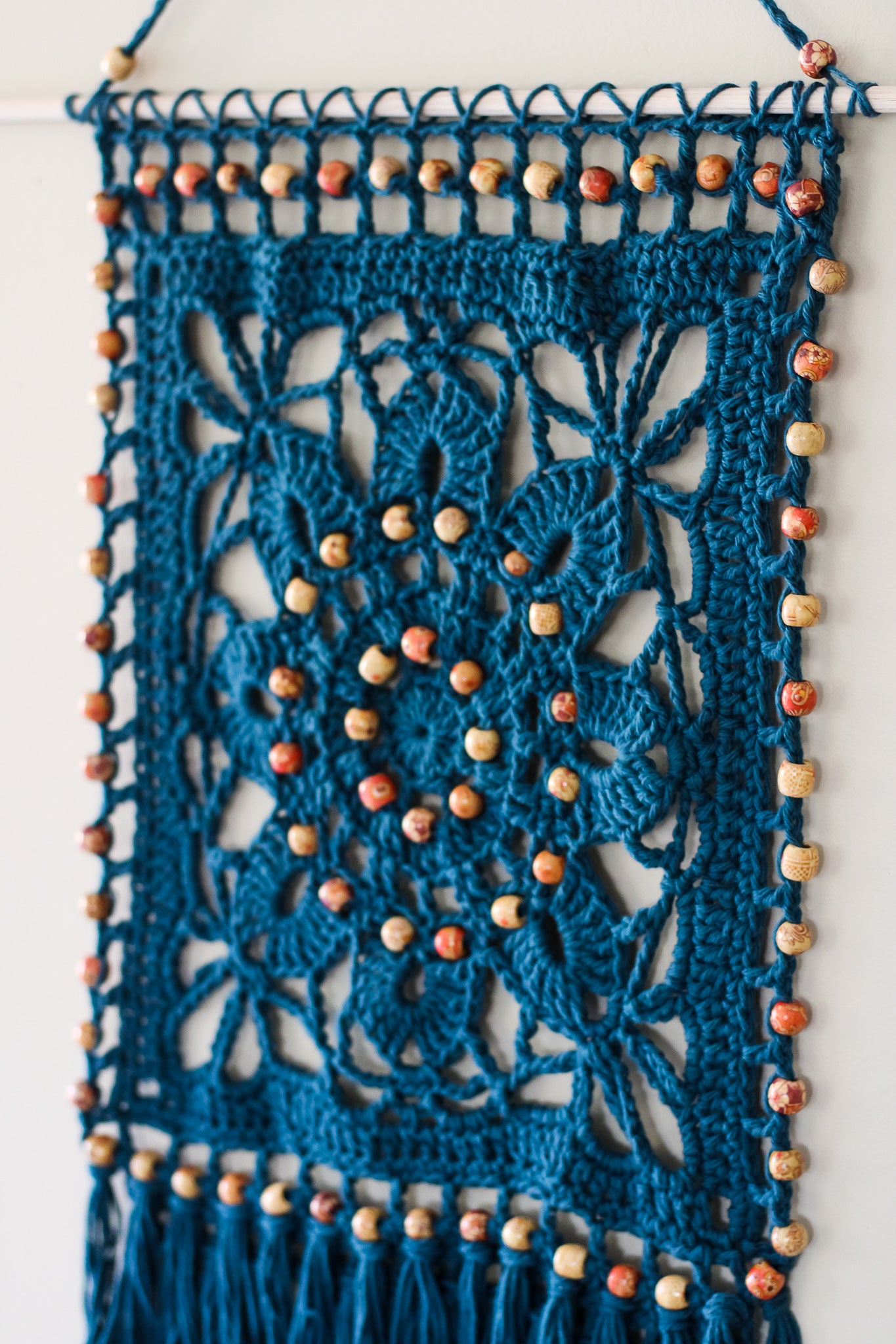 Blossoming Boho Wall Hanging