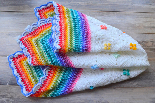 Cora Baby Blanket by Spin A Yarn 32