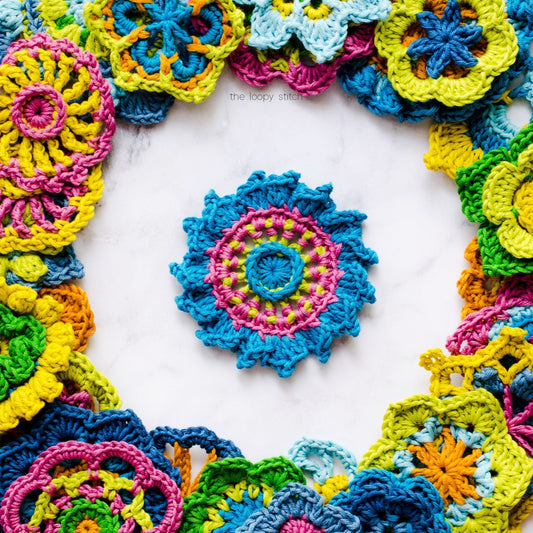 365 days of Crochet Flowers