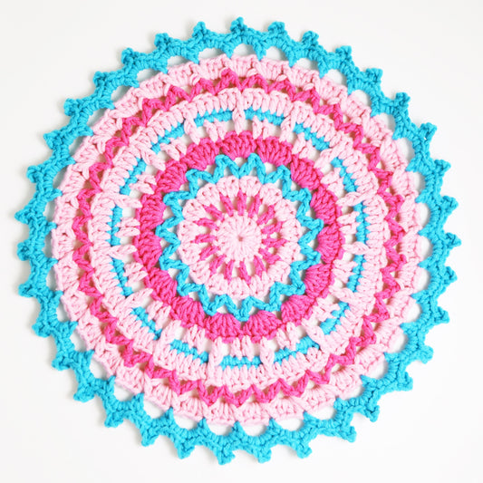 Wheel of Hope Mandala Free Pattern